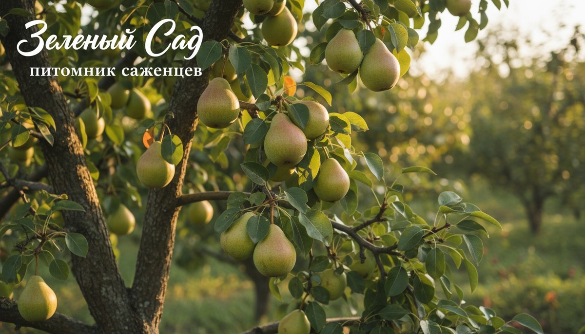 Выбор саженцев груши в Волгограде.