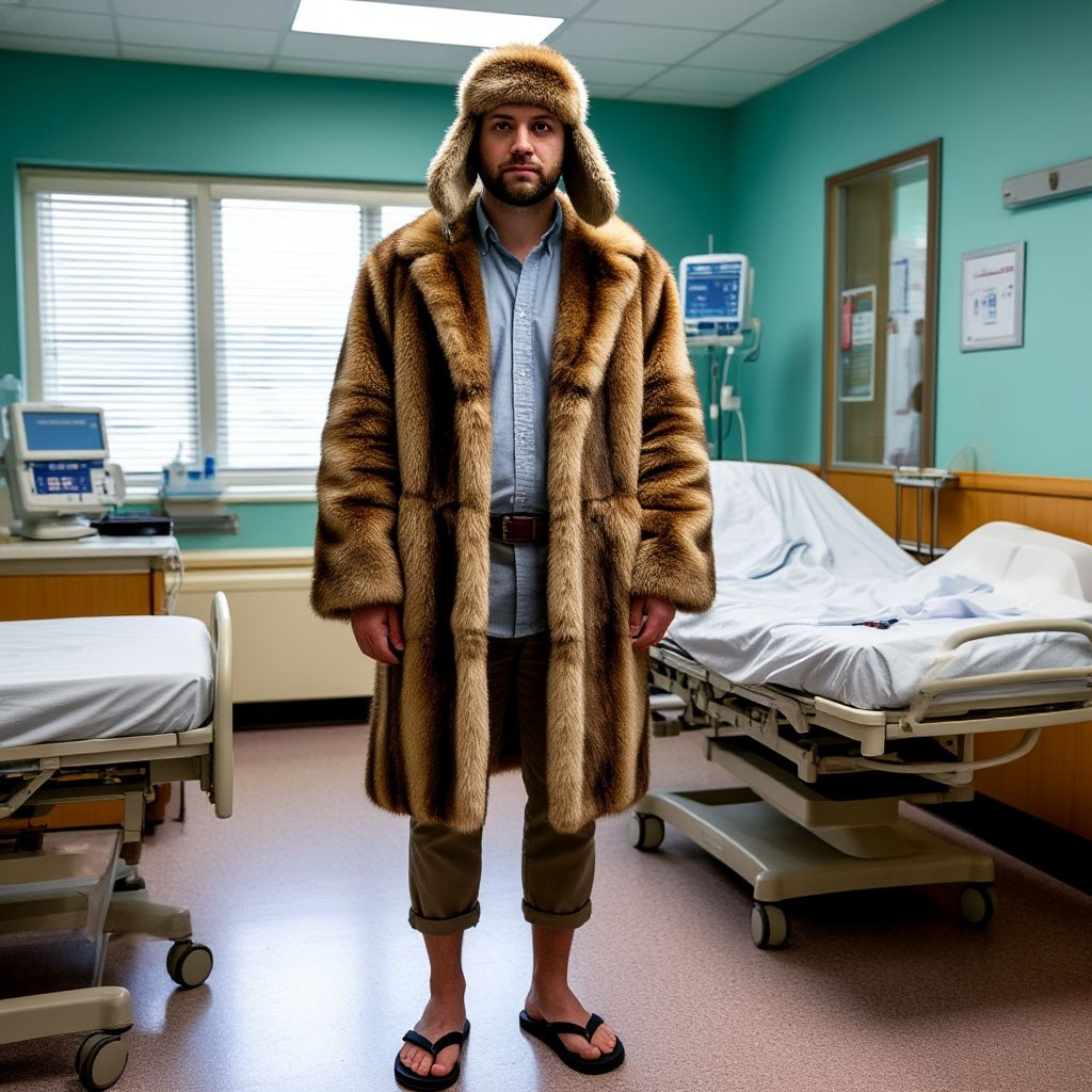                        Странный посетитель