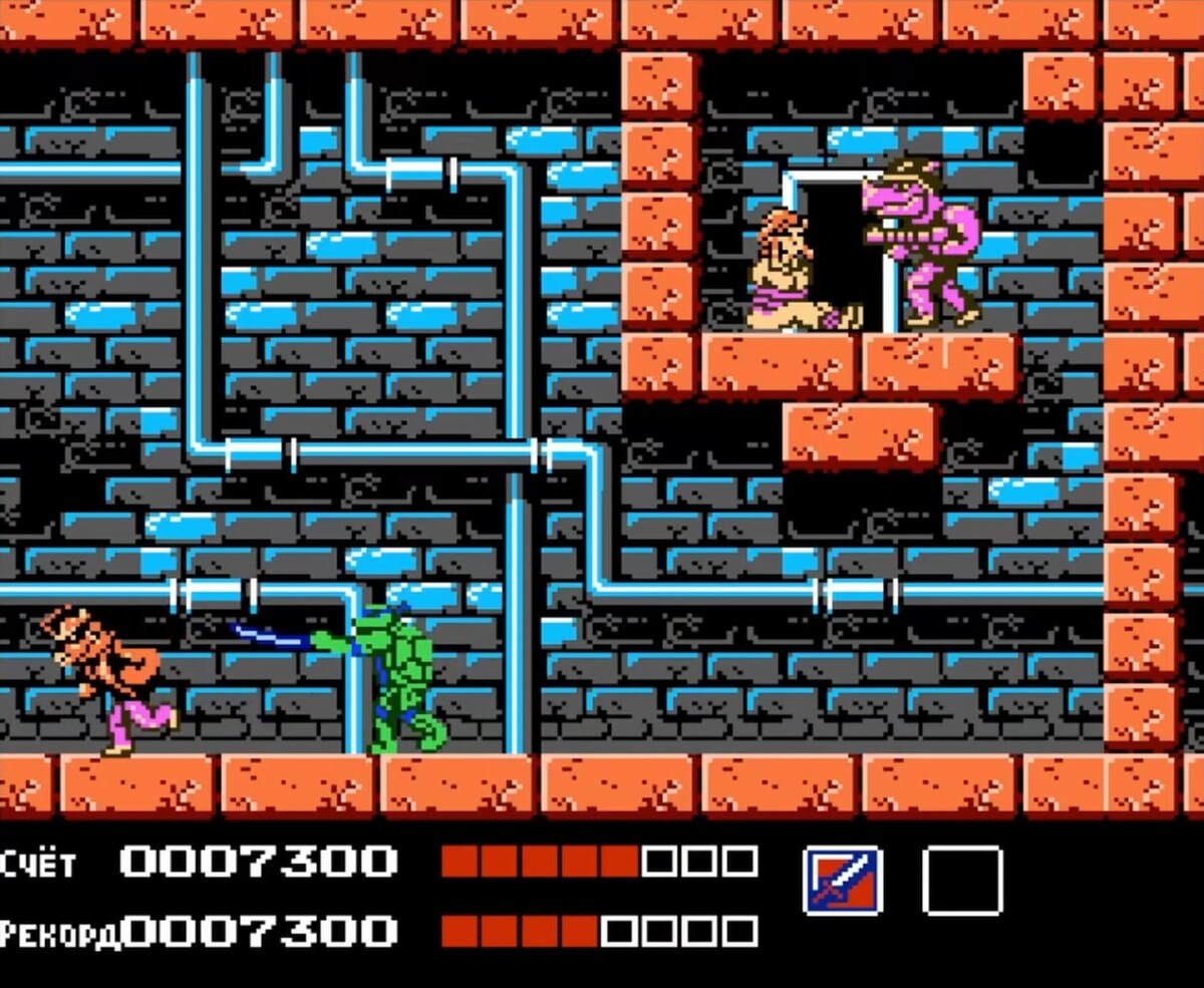 Черепашки-ниндзя Денди