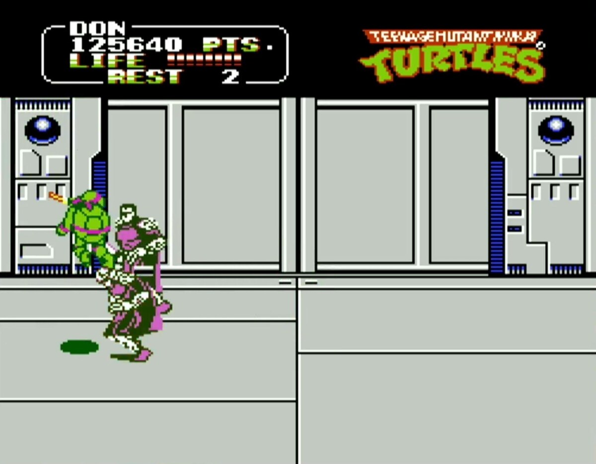 Черепашки-ниндзя 2: Arcade Game Денди