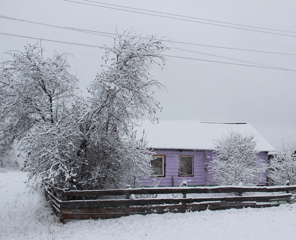 наш старенький домик