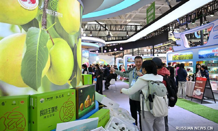    В Тяньцзине открылась 22-я Китайская международная сельскохозяйственная ярмарка