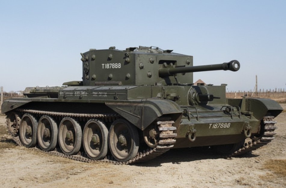 Cromwell IV на полигоне в СССР