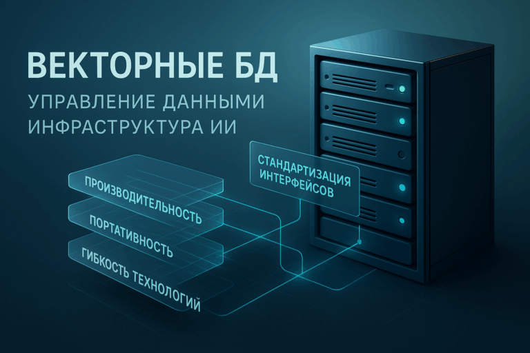    Векторные базы данных: проблемы выбора, портативность, управление данными и инфраструктура для ИИ, гибкость технологий и стандартизация интерфейсов.