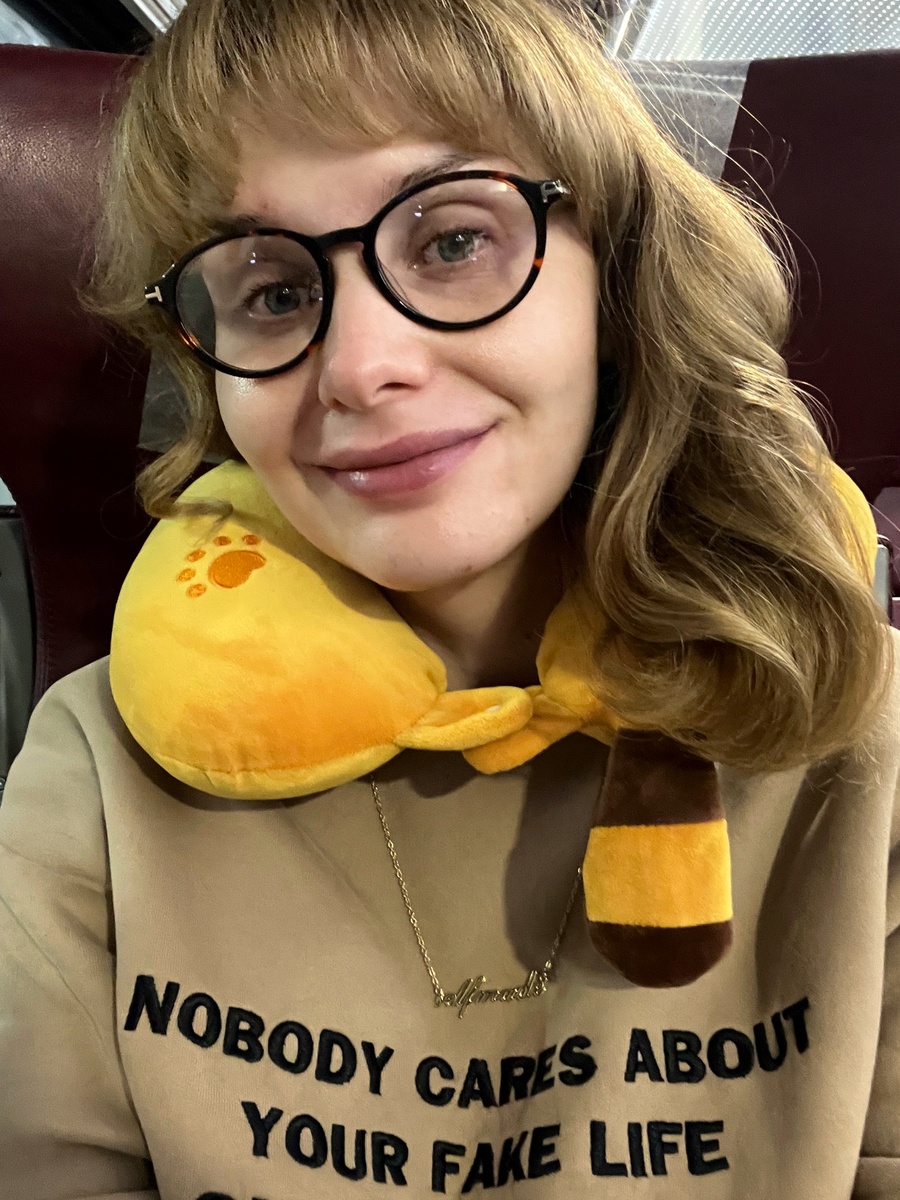 Это я в 6 утра пытаюсь быть дружелюбной