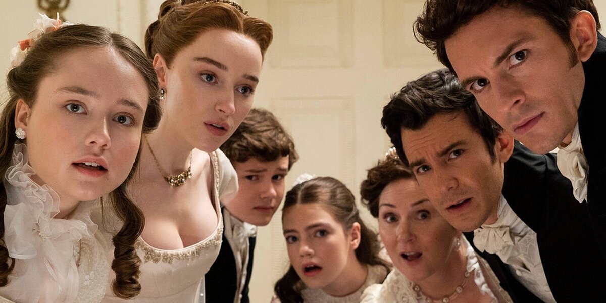 Кадр из сериала «Бриджертоны»