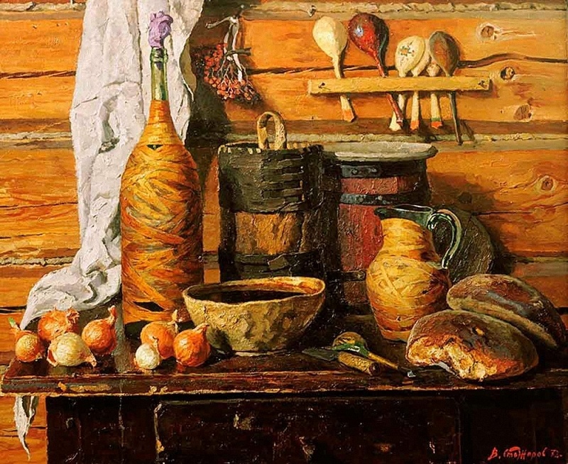 Стожаров Владимир Федорович,- Хлеб и квас, 1972г