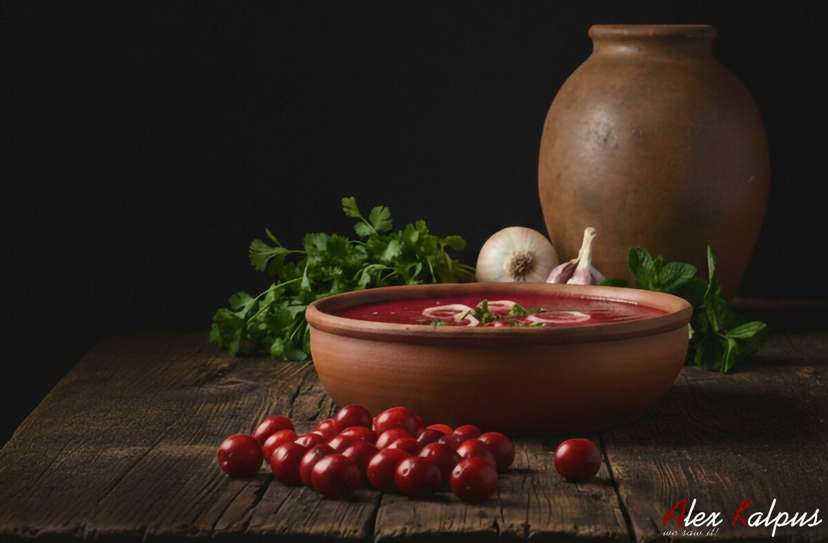 Грузинский суп Шечаманди из кизила: традиционный рецепт