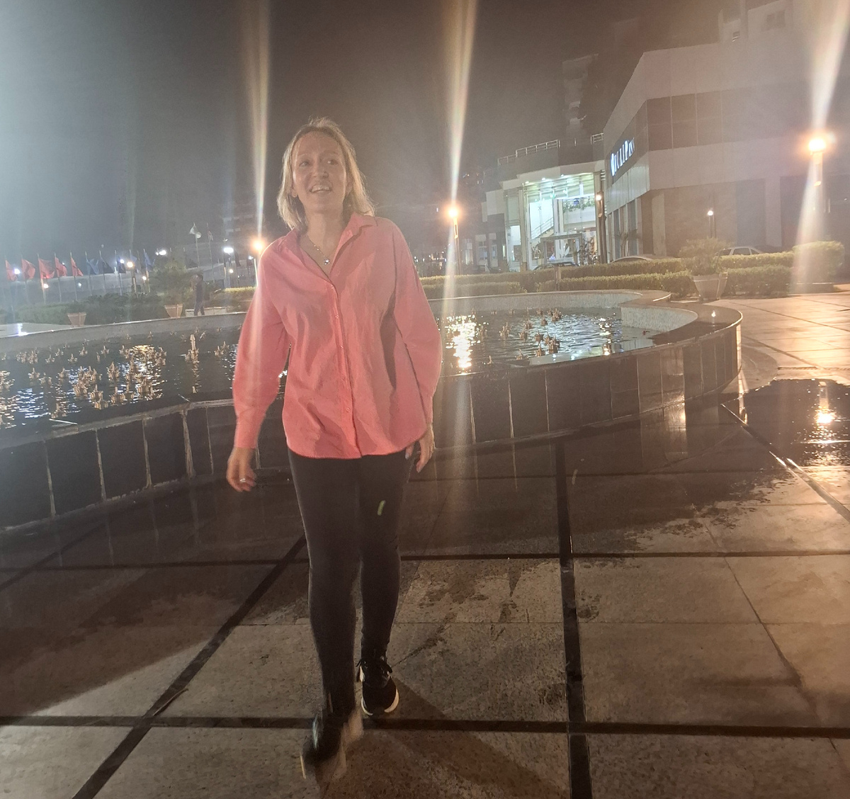 Вот так прошел целый день - встречи, проводы и так по кругу. Олимпийский центр в Каире