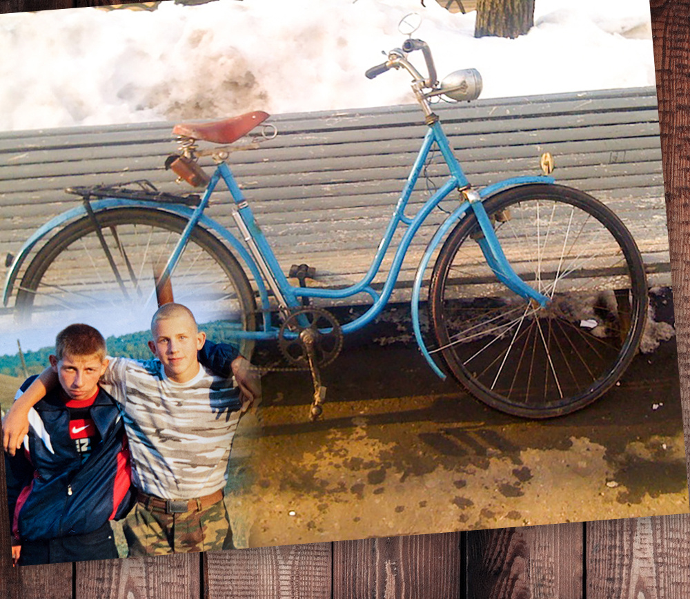 Мы с Ванькой (он слева) уже немного постарше (Степан Корольков)