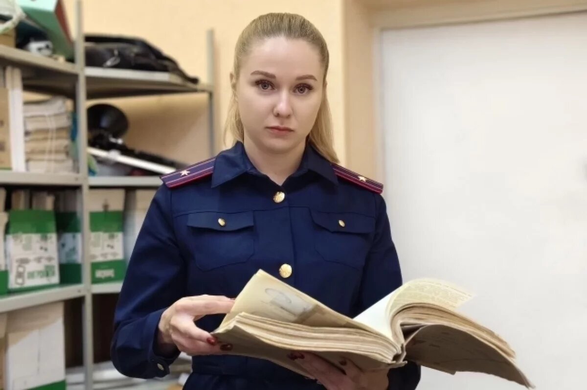    Следователь-криминалист следственного отдела по городу Мурманску СУ СК России по Мурманской области Александра Соколова.