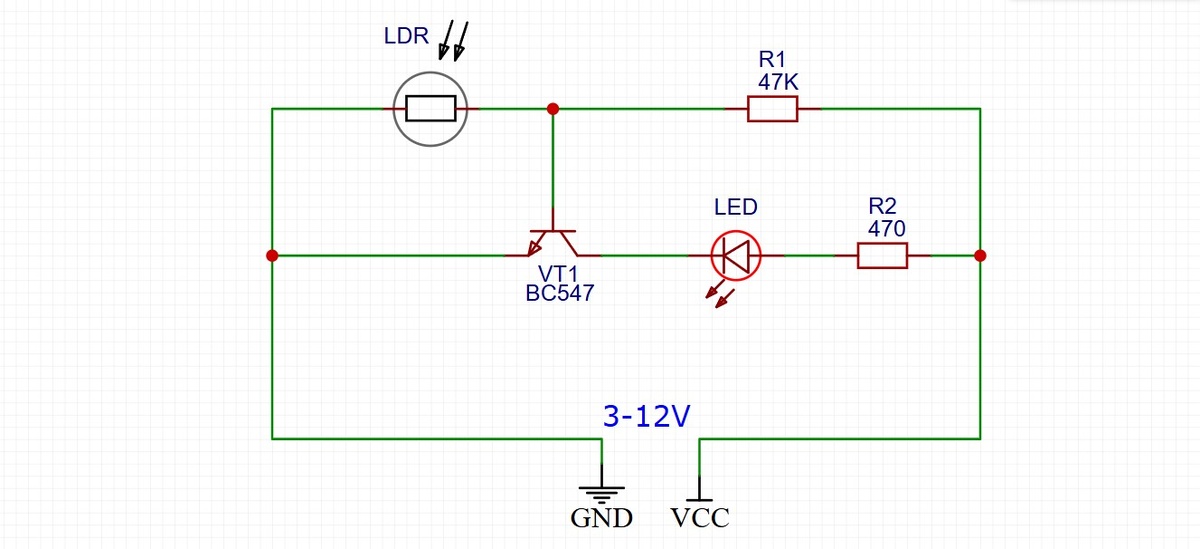 Датчик темноты