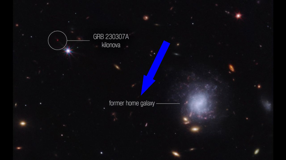    Учёные уловили первый ритм новорожденной звезды внутри мощного космического взрыва