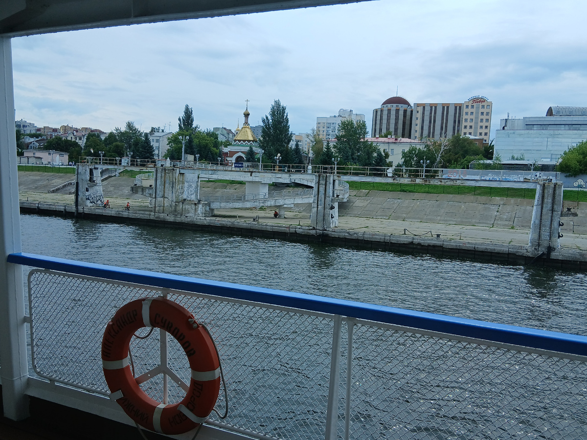 Корабли на подходе к Самаре