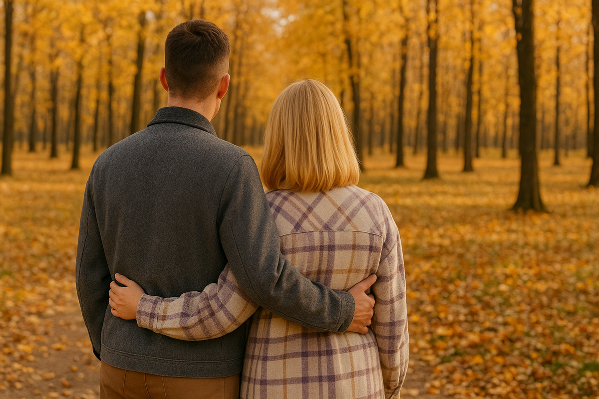 Осенний пейзаж. 