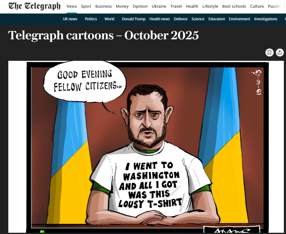     / Источник: Скриншот с сайта telegraph. co.uk