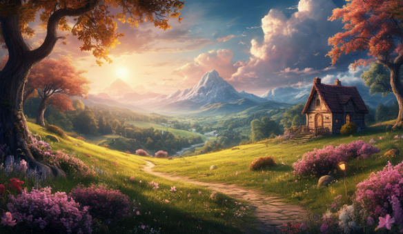 Красочная картинка