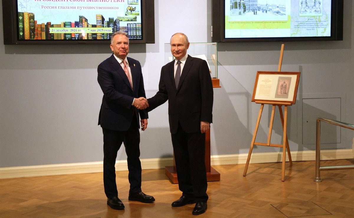    Владимир Путин и Стив Уиткофф (Фото: kremlin.ru)