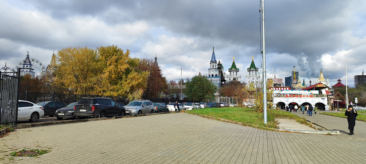 Дорога к вернисажу от метро