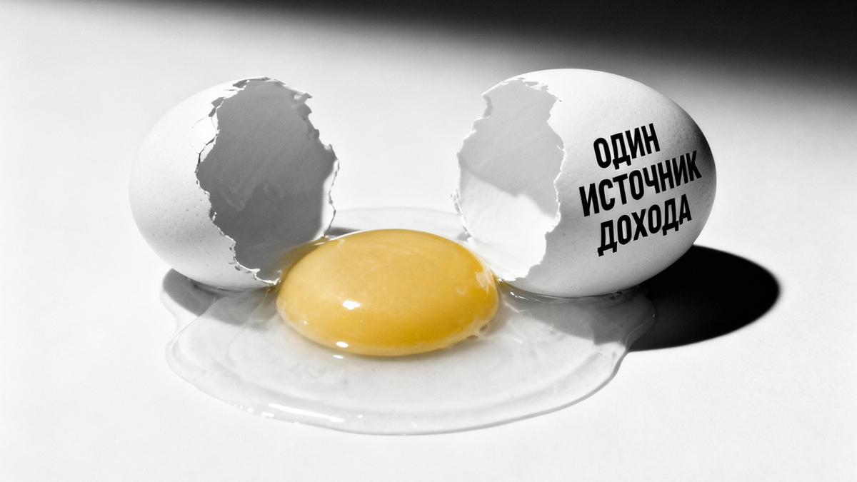 Хрупкость финансовой стратегии с единственным источником дохода