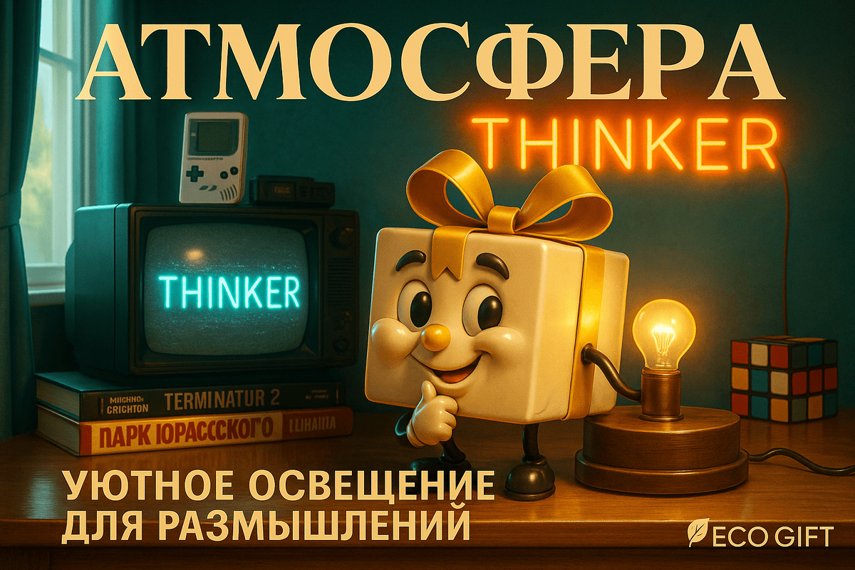    Создайте атмосферу уюта с ночником Thinker! Узнайте, как этот стильный аксессуар вдохновит ваши размышления и преобразит пространство. Марина Погодина