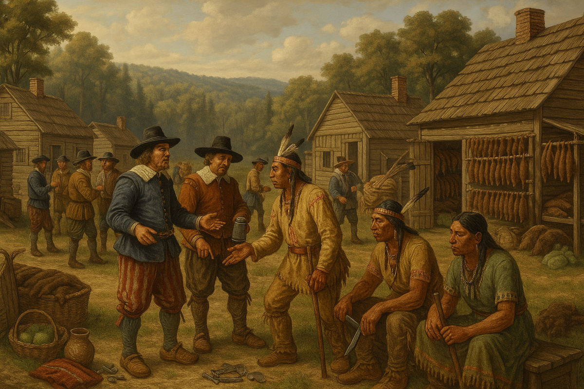 Новый Амстердам, 1650-е. Голландцы видят в этом месте лишь перевалочный пункт для торговли мехами. Мысль о будущем мегаполисе кажется здесь безумной.