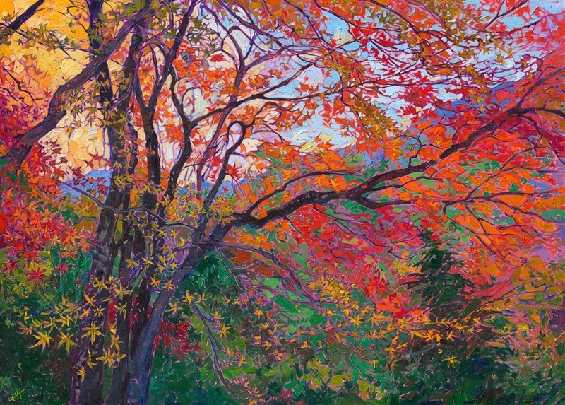 Осенние гобелены. Эрин Хэнсон. Сайт художницы www.erinhanson.com.