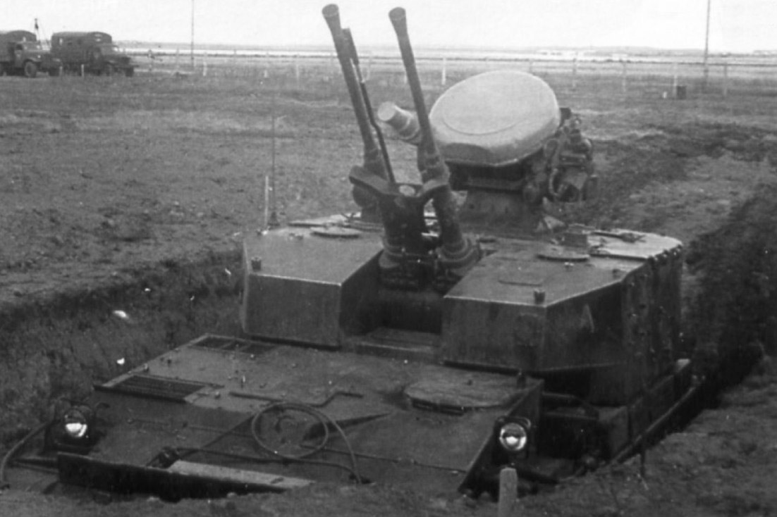 ЗСУ-37-2 во время испытаний