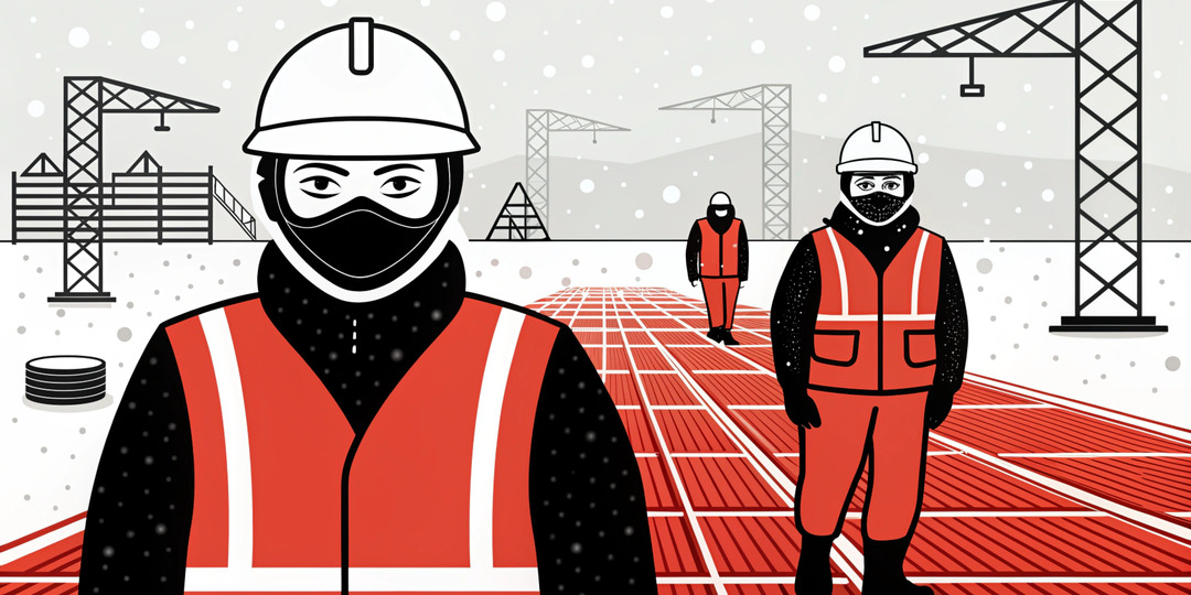 ❄️ Зима близко: чек-лист безопасности для открытых работ