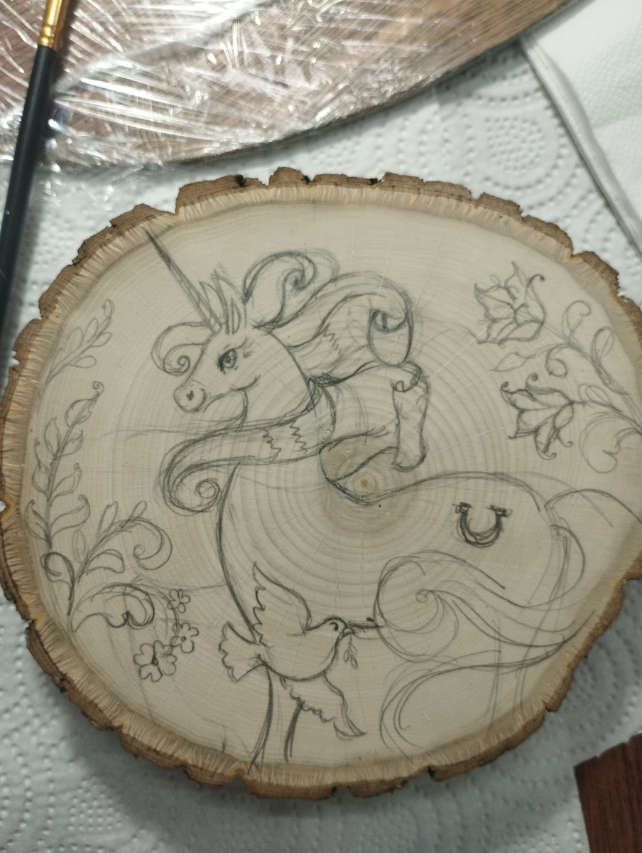 Вот так в карандаше