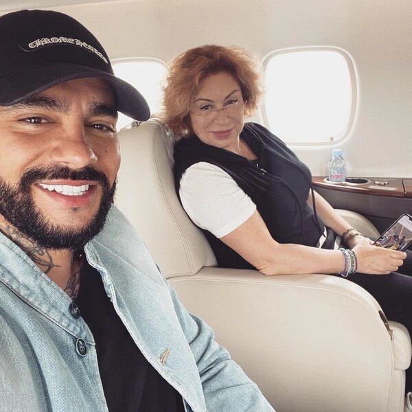 Тимати и его мама Симона