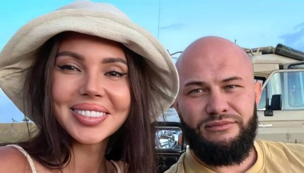    Оксана Самойлова и рэпер Джиган. Фото: ТВЦ