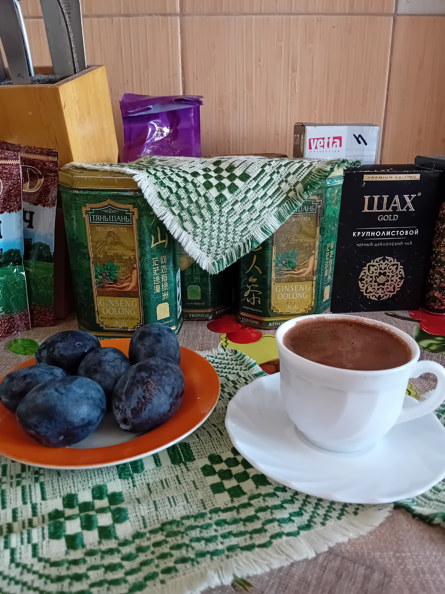 Мой утренний  кофе.