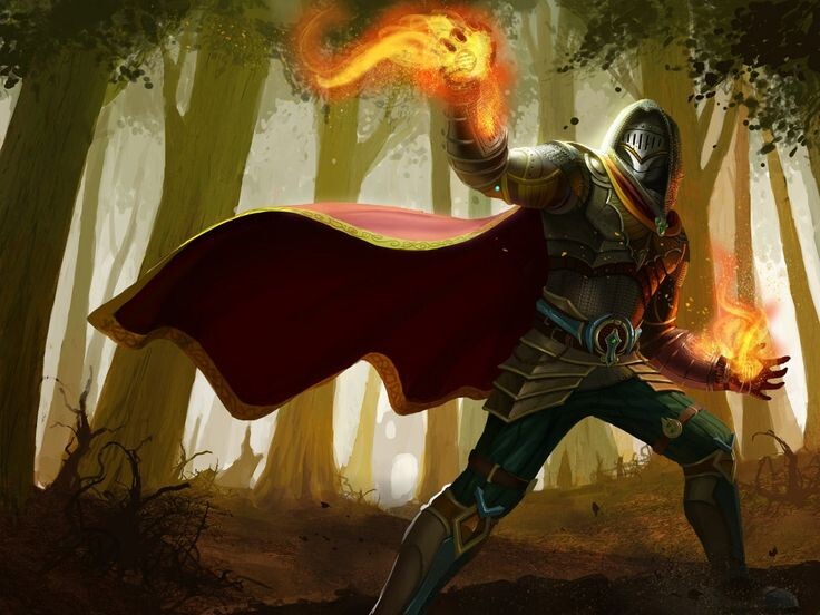 Паладин, арт из сети.