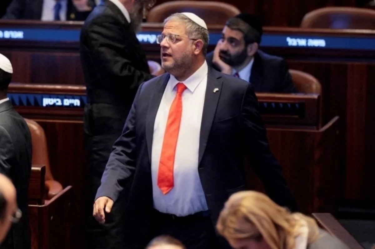    Министр нацбезопасности Израиля Бен-Гвир призвал возобновить бои в Газе