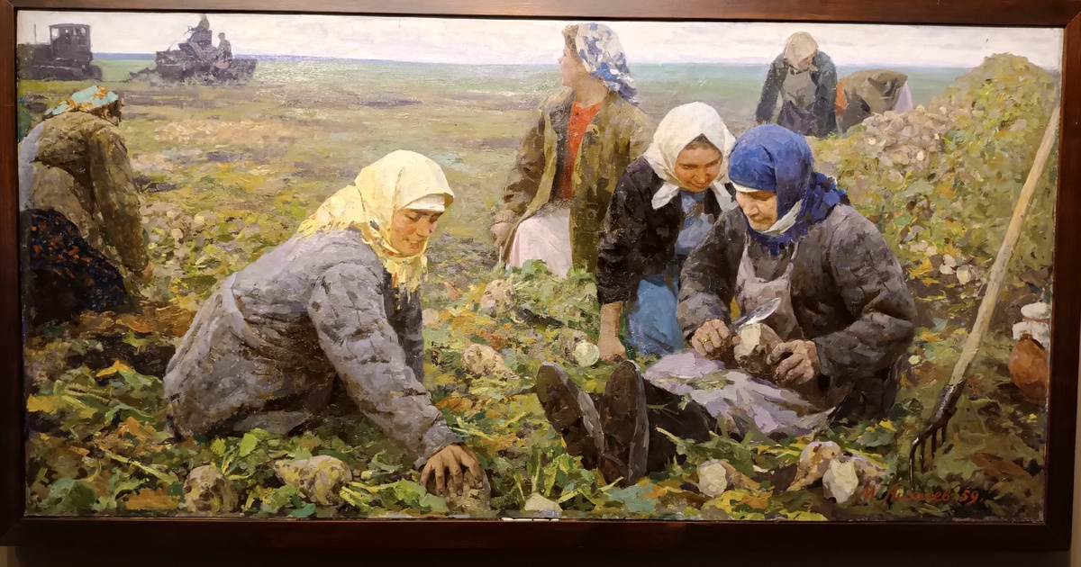 Лихачев М.«Сквекловичницы»1959 год