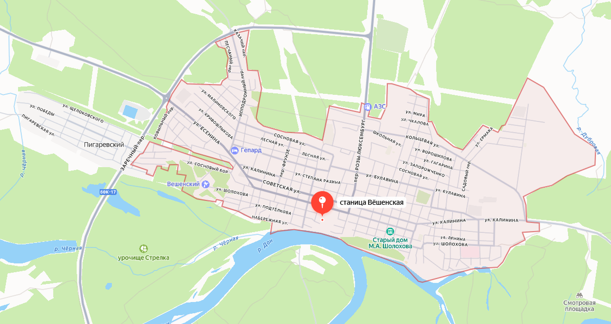 Взято с сервиса Яндекс.Карты