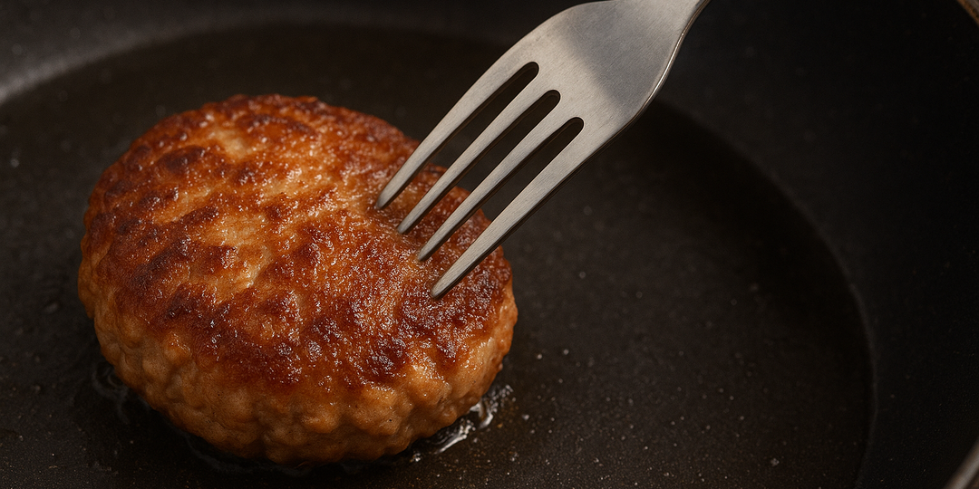 Почему я больше не переворачиваю котлеты вилкой. И дело не в тефлоновом покрытии сковороды