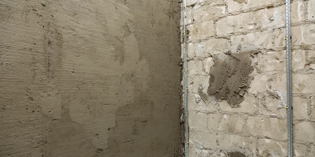 Расход штукатурки меньше в два раза! Как быстро выставить маяки под штукатурку.