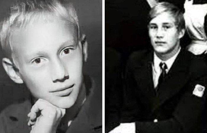 Евгений Сидихин в детстве