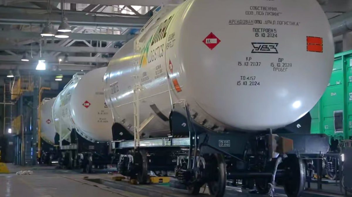 Цистерны для оператора «Урал Логистика». Источник: УВЗ