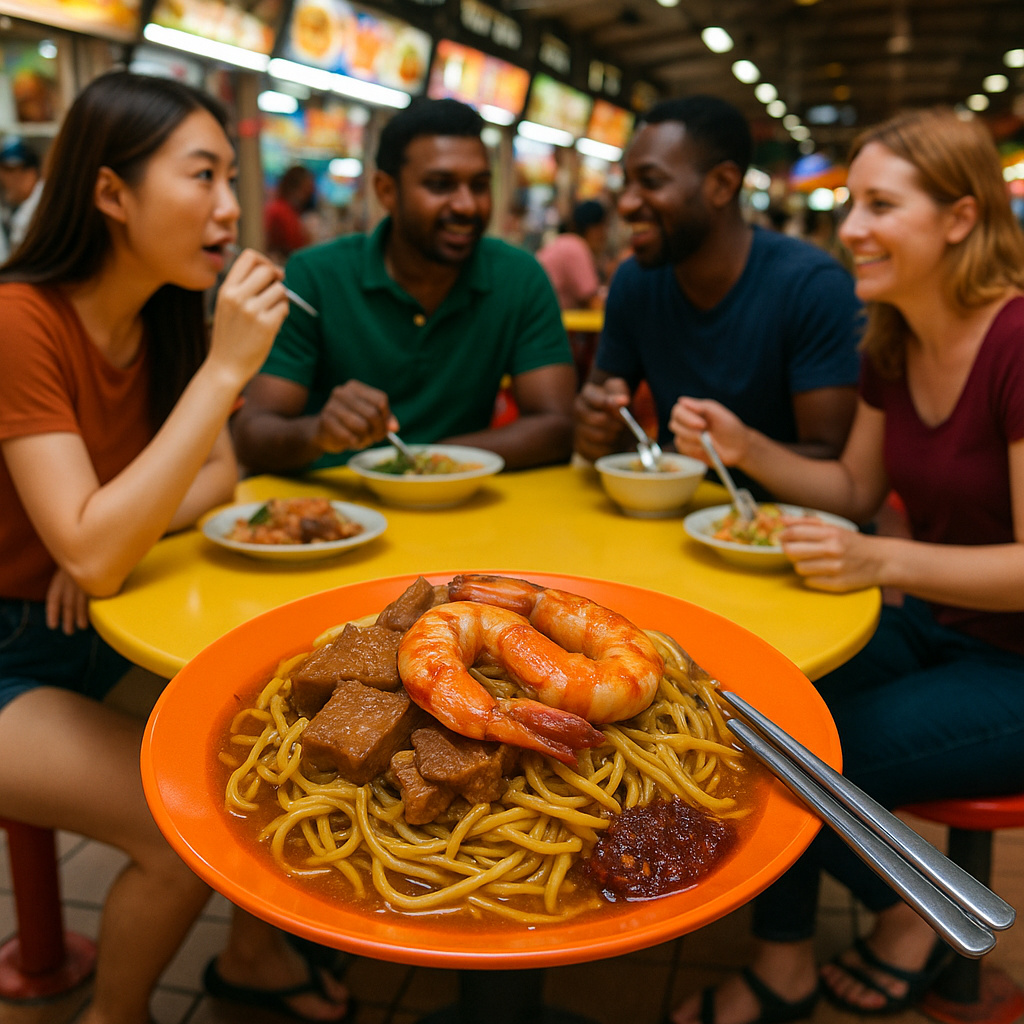 Настоящая жизнь Сингапура кипит на фудкортах. Именно здесь, за общей трапезой, синглиш чувствует себя как дома, а слово «шиок» лучше всего описывает вкус местной кухни.