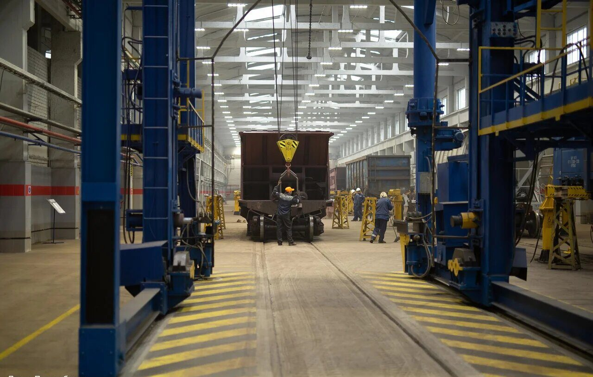 В одном из вагоноремонтных депо ВРК-1. Источник: ВРК-1