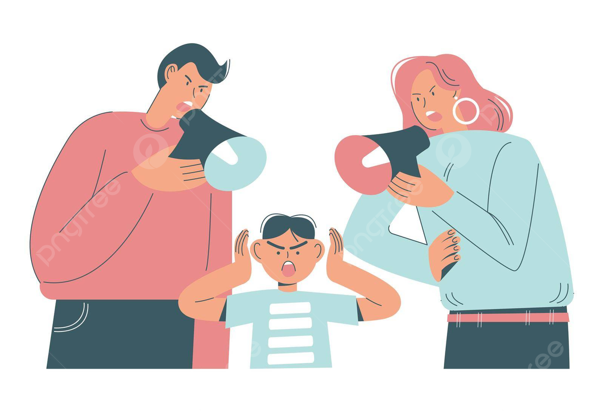 Источник изображения: https://png.pngtree.com/png-clipart/20230922/original/pngtree-parents-scold-son-with-megaphones-in-vector-illustration-vector-png-image_12648861.png