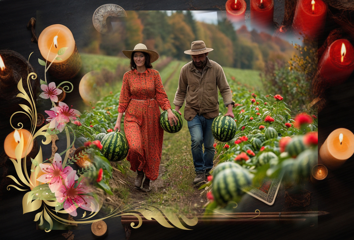 Десятка Жезлов - Таро для Овнов на текущий месяц