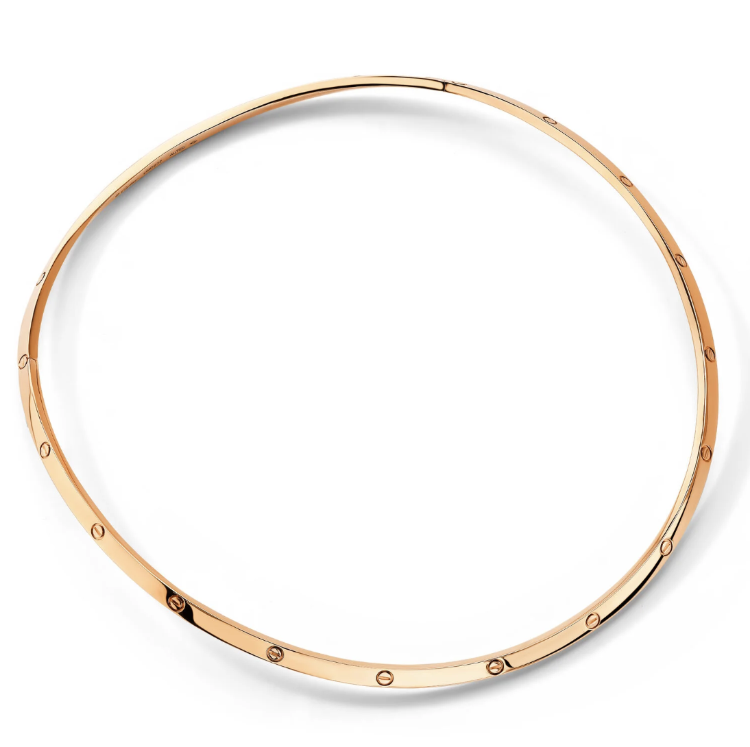 Колье Cartier LOVE из желтого золота