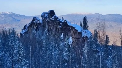 Скальный массив Мальвинка и Буратинка