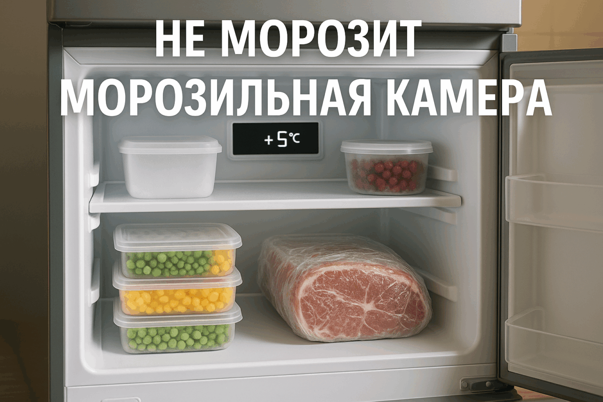    Не морозит морозильная камера — что делать Михаил Юрьевич