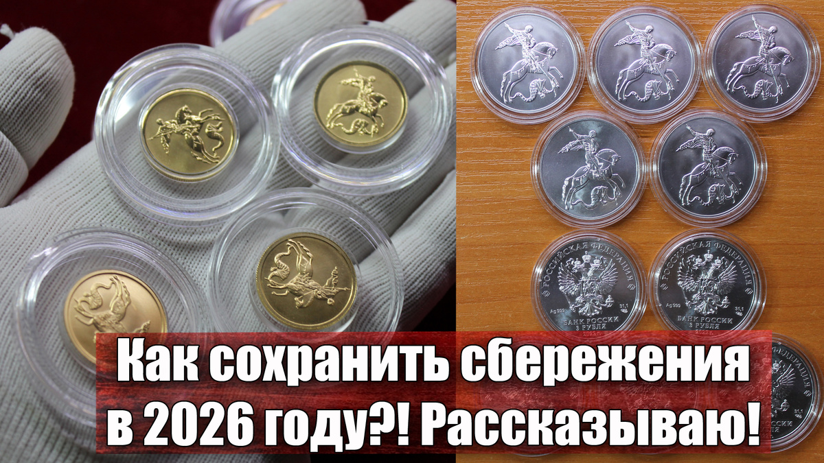 Куда лучше вложить деньги, чтобы сбережения не пропали в 2026 году