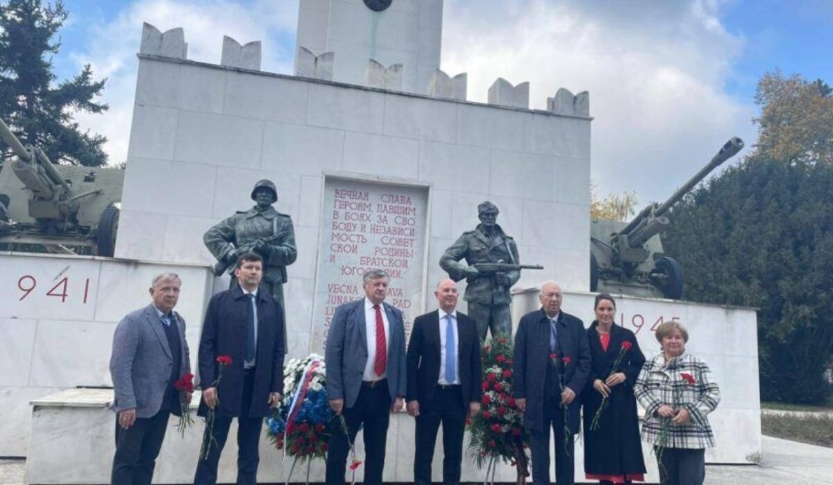     Памятные мероприятия в Словении. Источник: Музей Победы Автор фото: Пресс-служба Музея Победы